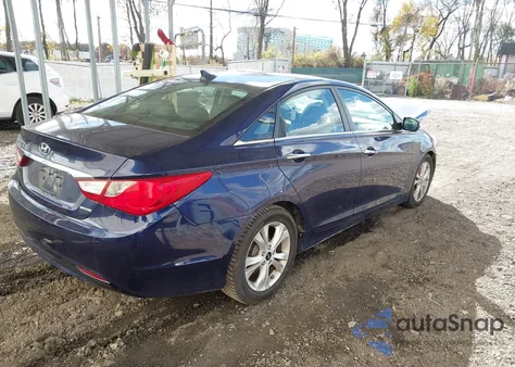2011 Hyundai Sonata Limited from USA, damaged, VIN 5NPEC4AC3BH031374
